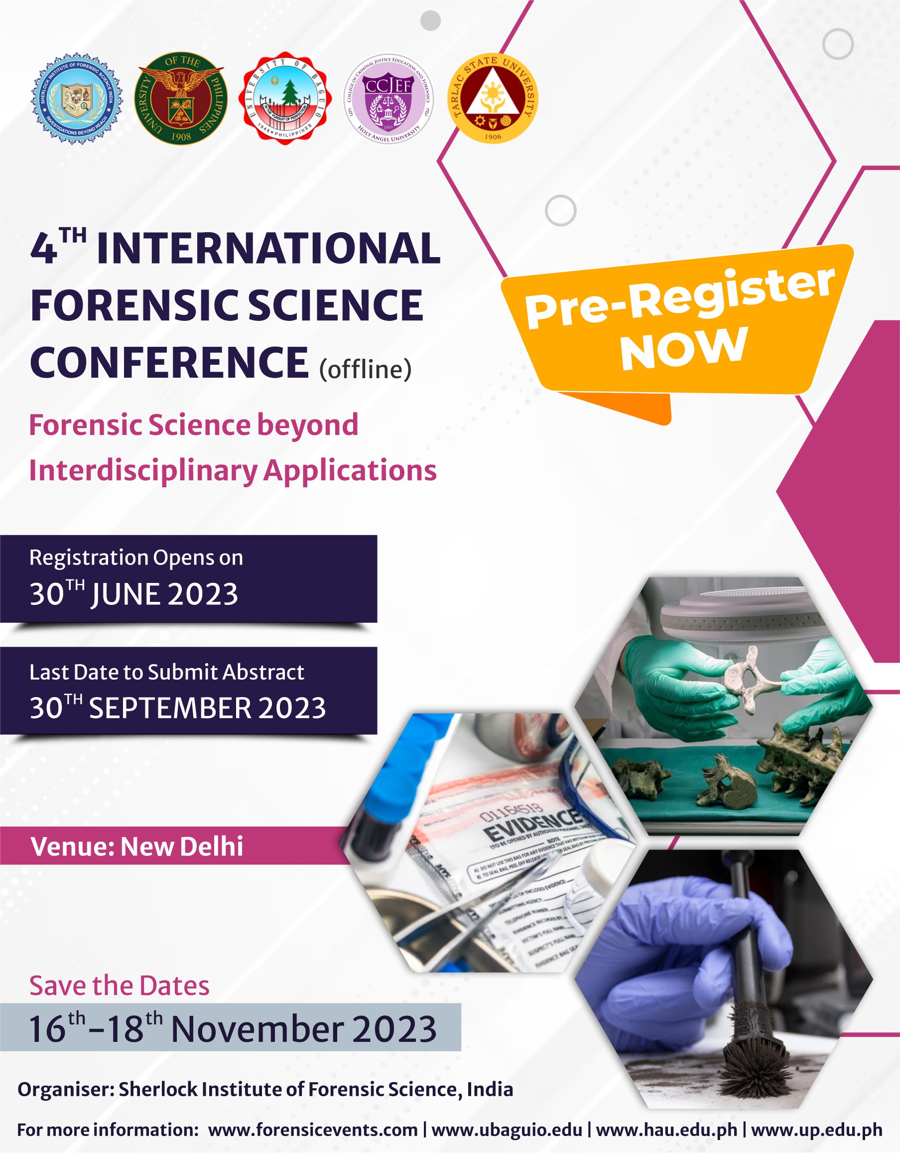 4th International Forensic Science Conference Offline